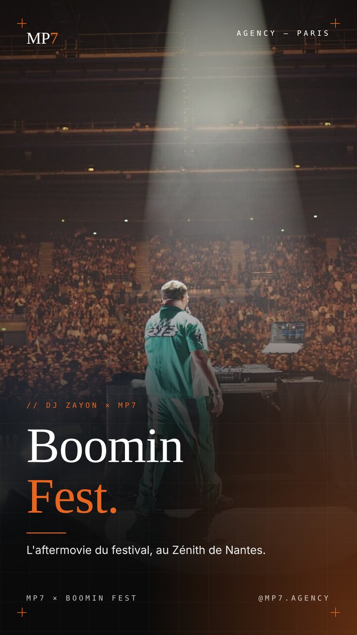 Image de l'aftermovie du festival Boomin Fest du DJ Zayon, au Zénith de Nantes