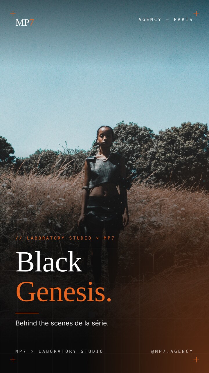 Image du film Laboratory Studio · Black Genesis, behind the scenes