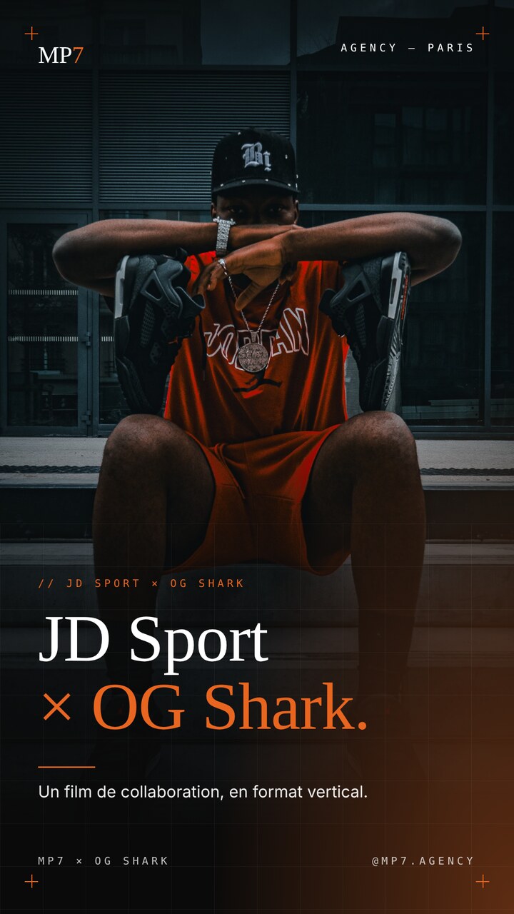 Image du film JD SPORT × OGshark · Collaboration