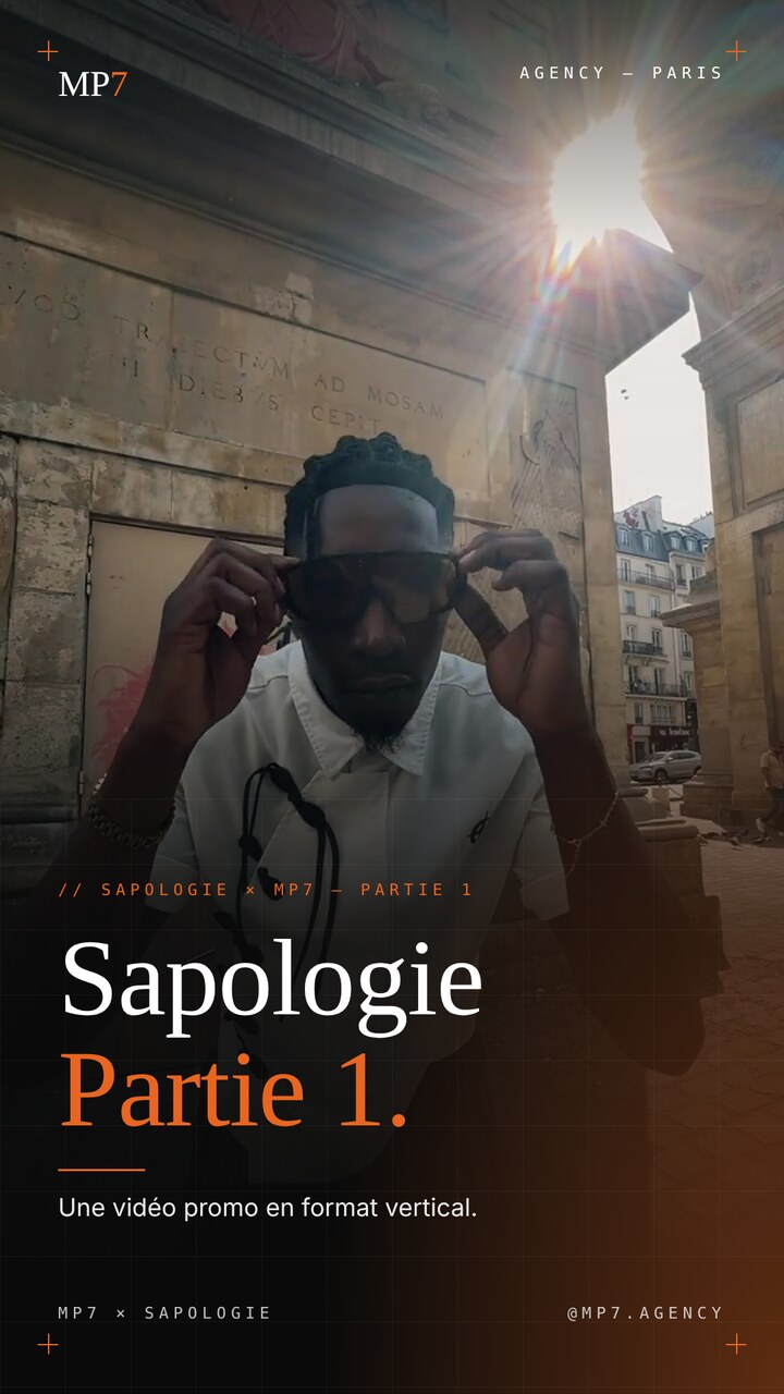 Image du film sapologie · Vidéo promo, partie 1